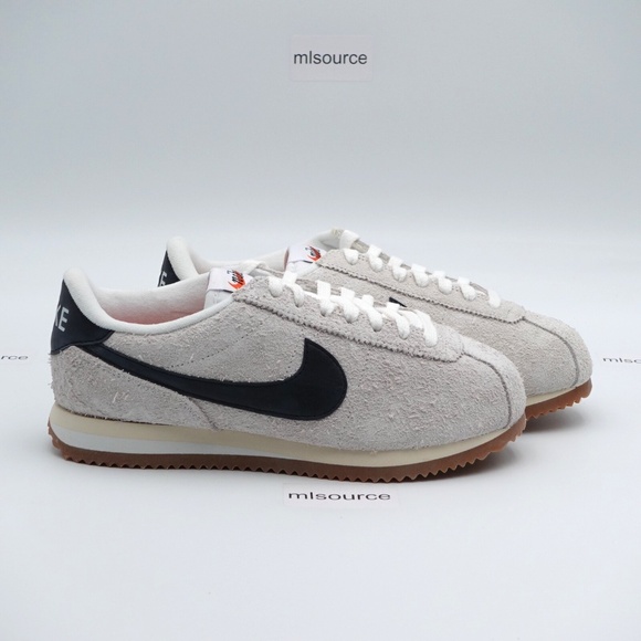SLD NEW Nike Cortez Vintage Suede Sneakers FJ2530-102 Summit White - Picture 3 of 7
